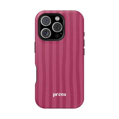 Magenta Stripes Phone Case