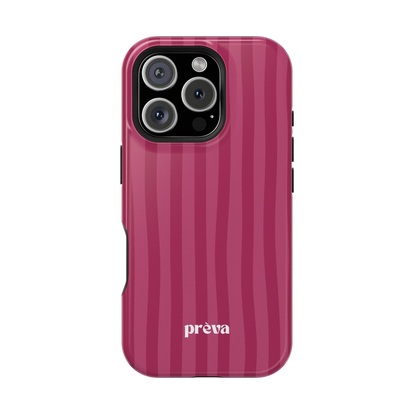 Magenta Stripes Phone Case