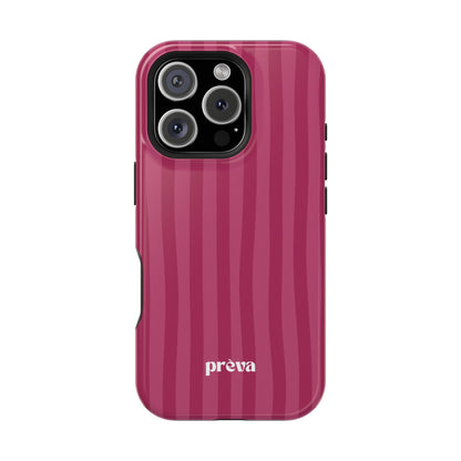 Magenta Stripes Phone Case