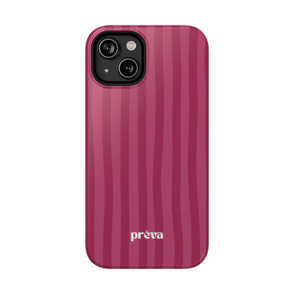 Magenta Stripes Phone Case