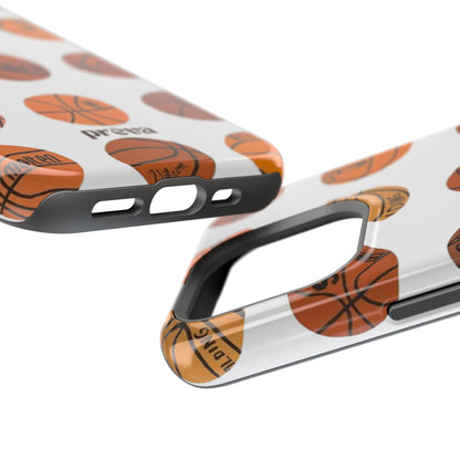 White Basketball Phone Case