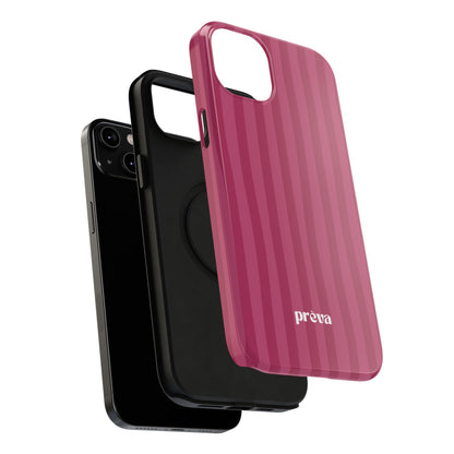 Magenta Stripes Phone Case