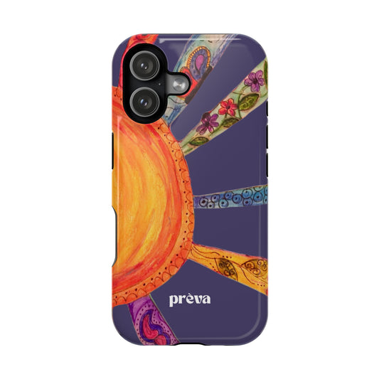 Purple Cancun Sun Phone Case