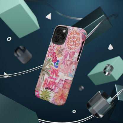 Pink Tropical Collage Phone Case