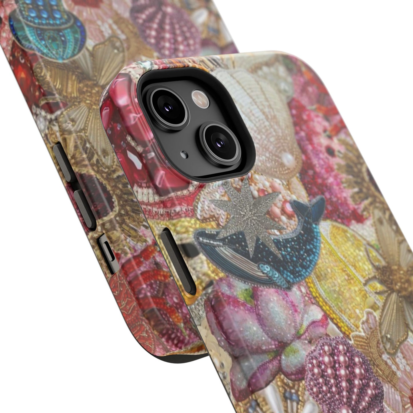 Floral Sea Collage Phone Case