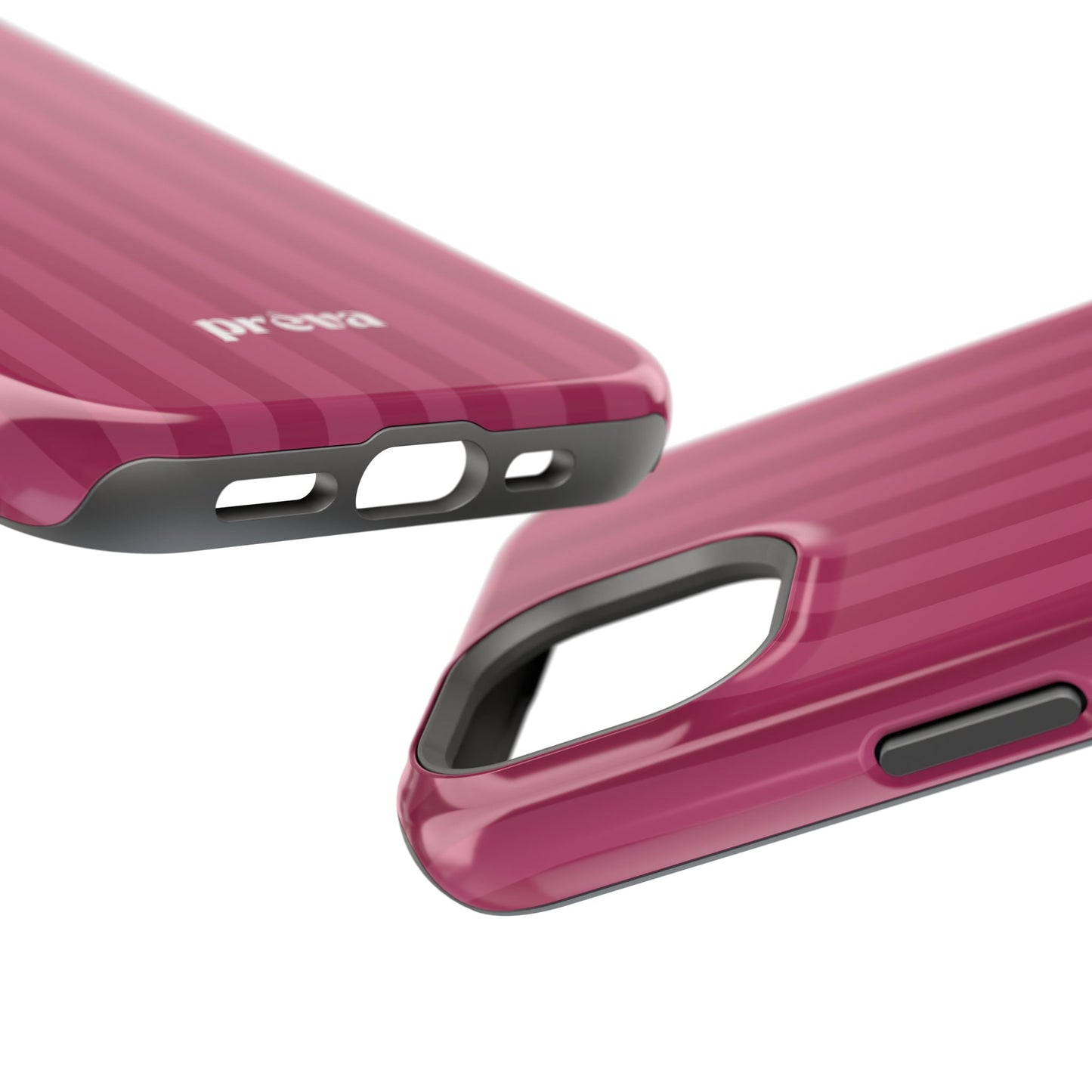 Magenta Stripes Phone Case