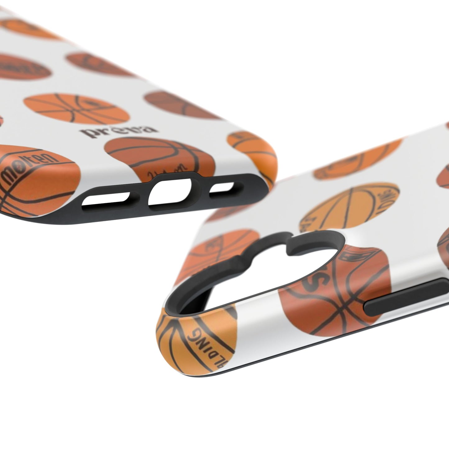 White Basketball Phone Case