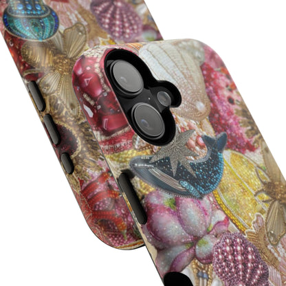 Floral Sea Collage Phone Case