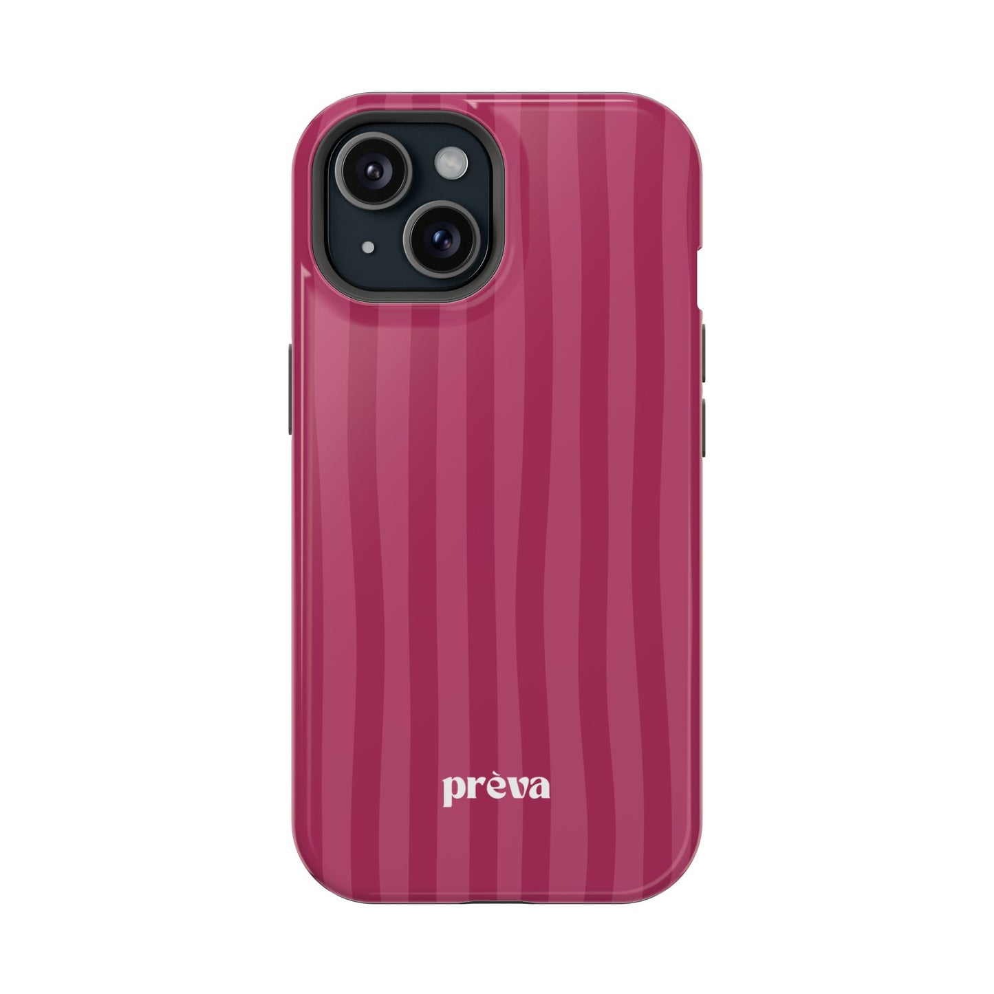 Magenta Stripes Phone Case