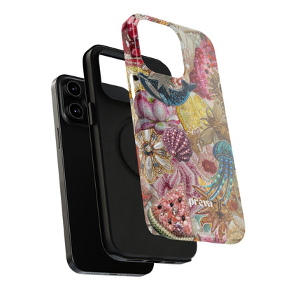 Floral Sea Collage Phone Case
