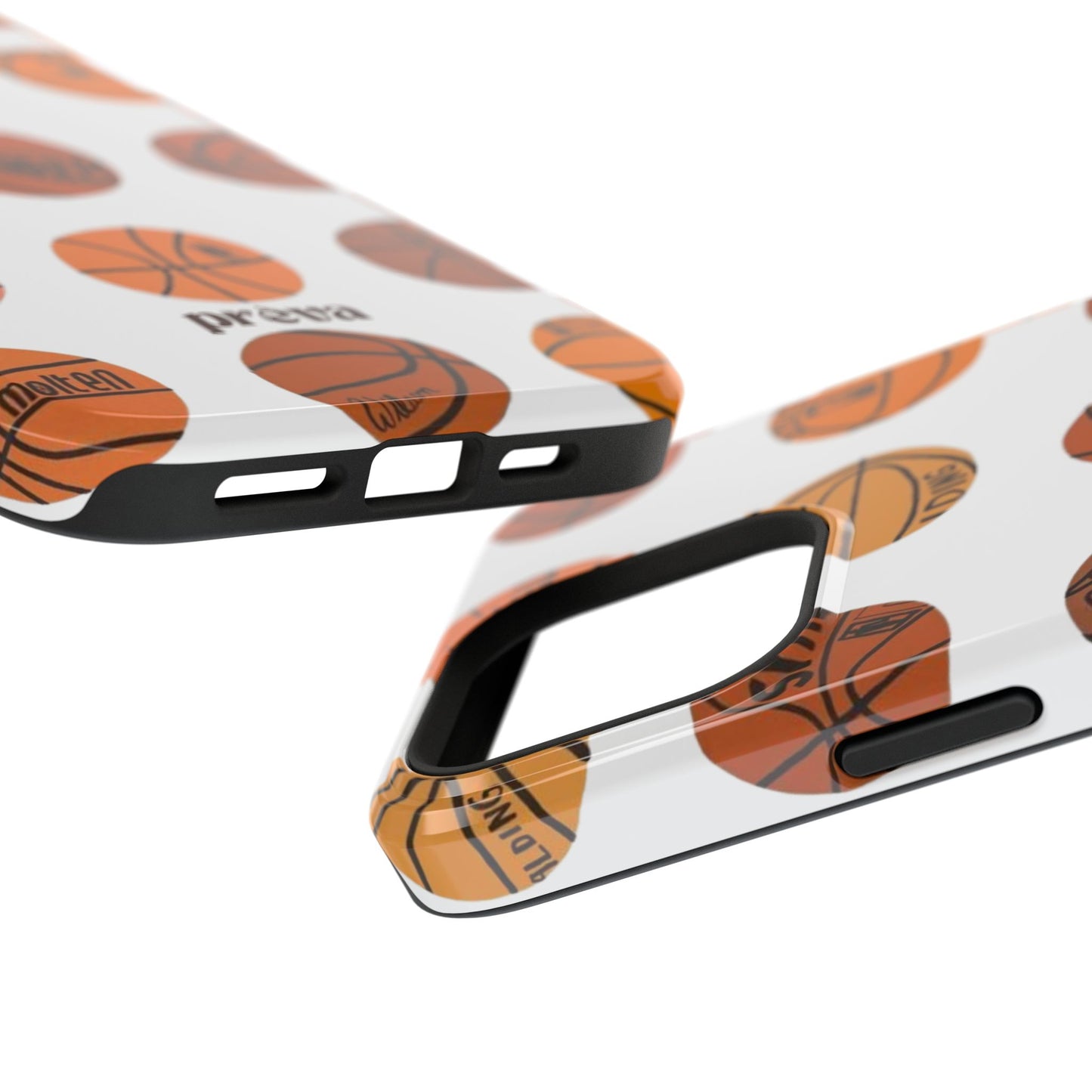 White Basketball Phone Case