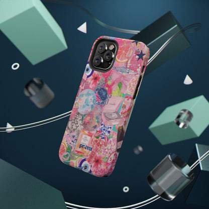 Floral & Pink Collage Phone Case
