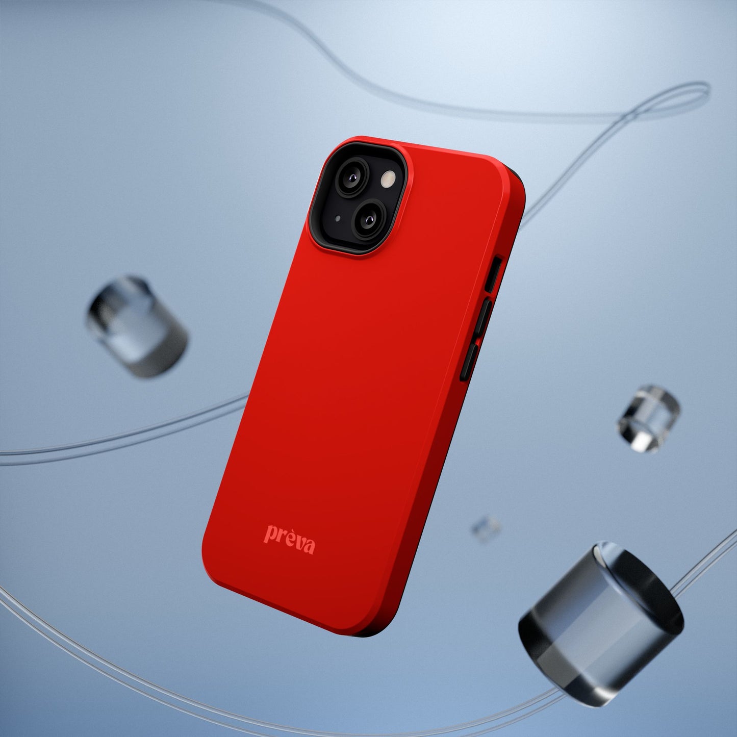 Bright Red Phone Case