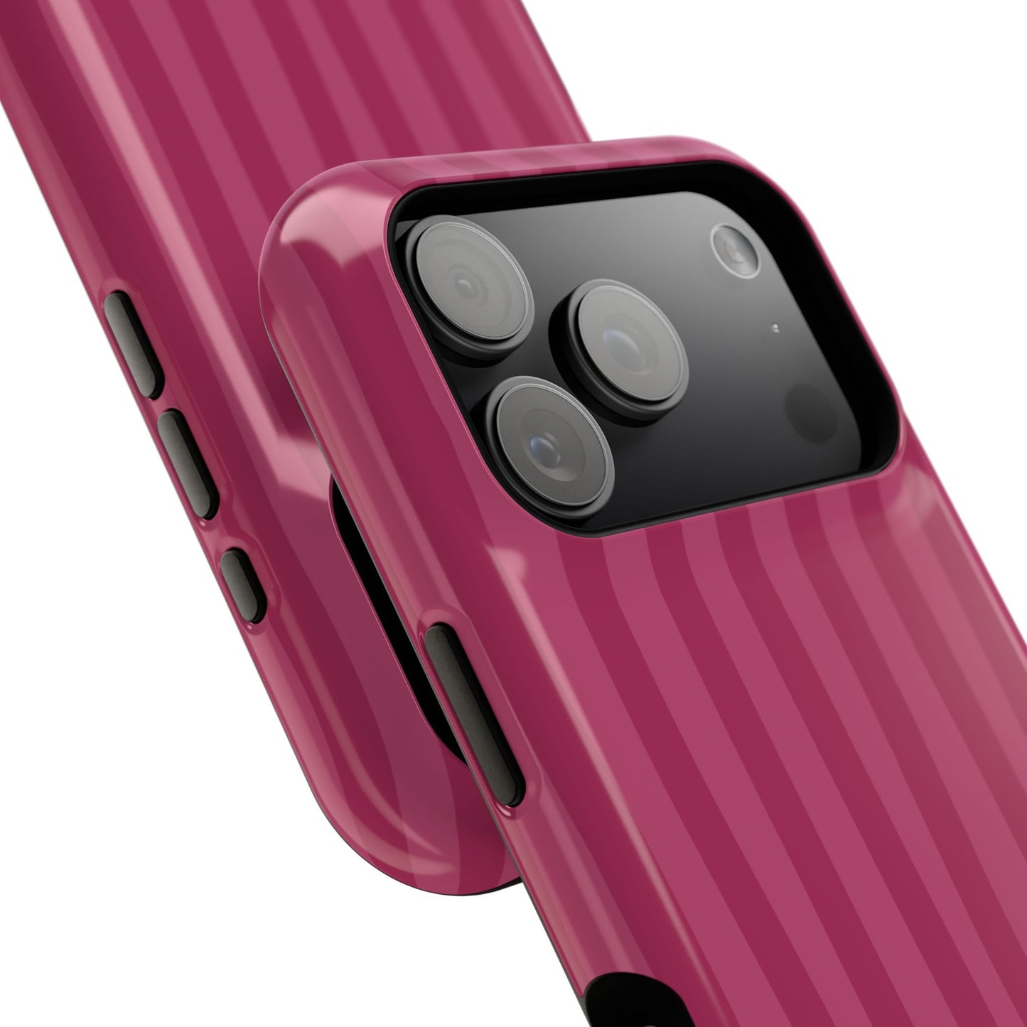 Magenta Stripes Phone Case