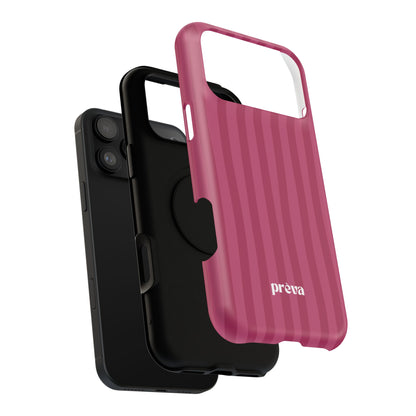 Magenta Stripes Phone Case