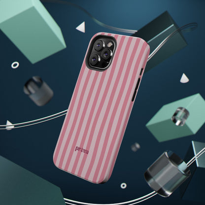 Pink Striped Phone Case