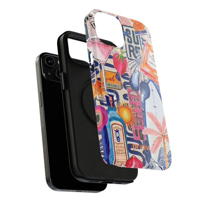 Tropical Beach Collage Phone Case