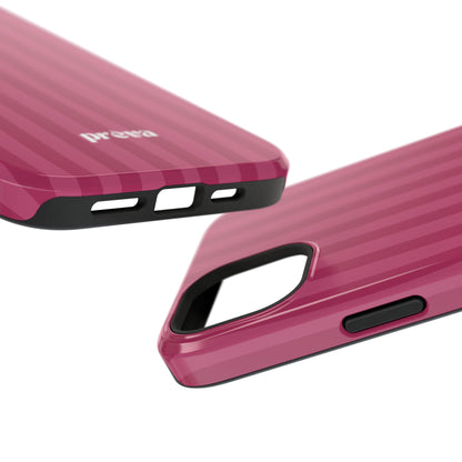 Magenta Stripes Phone Case