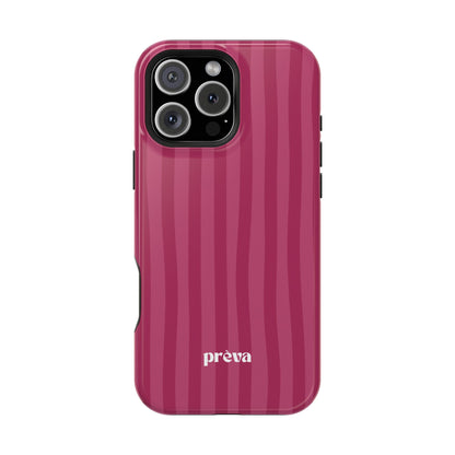Magenta Stripes Phone Case
