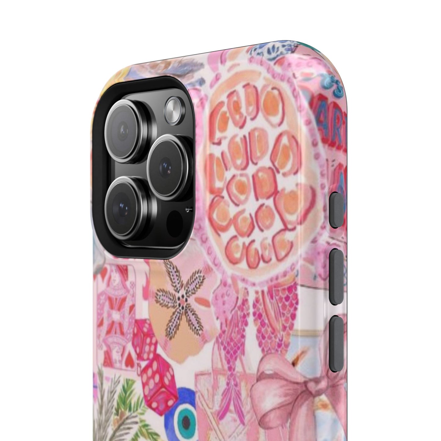 Pink Tropical Collage Phone Case