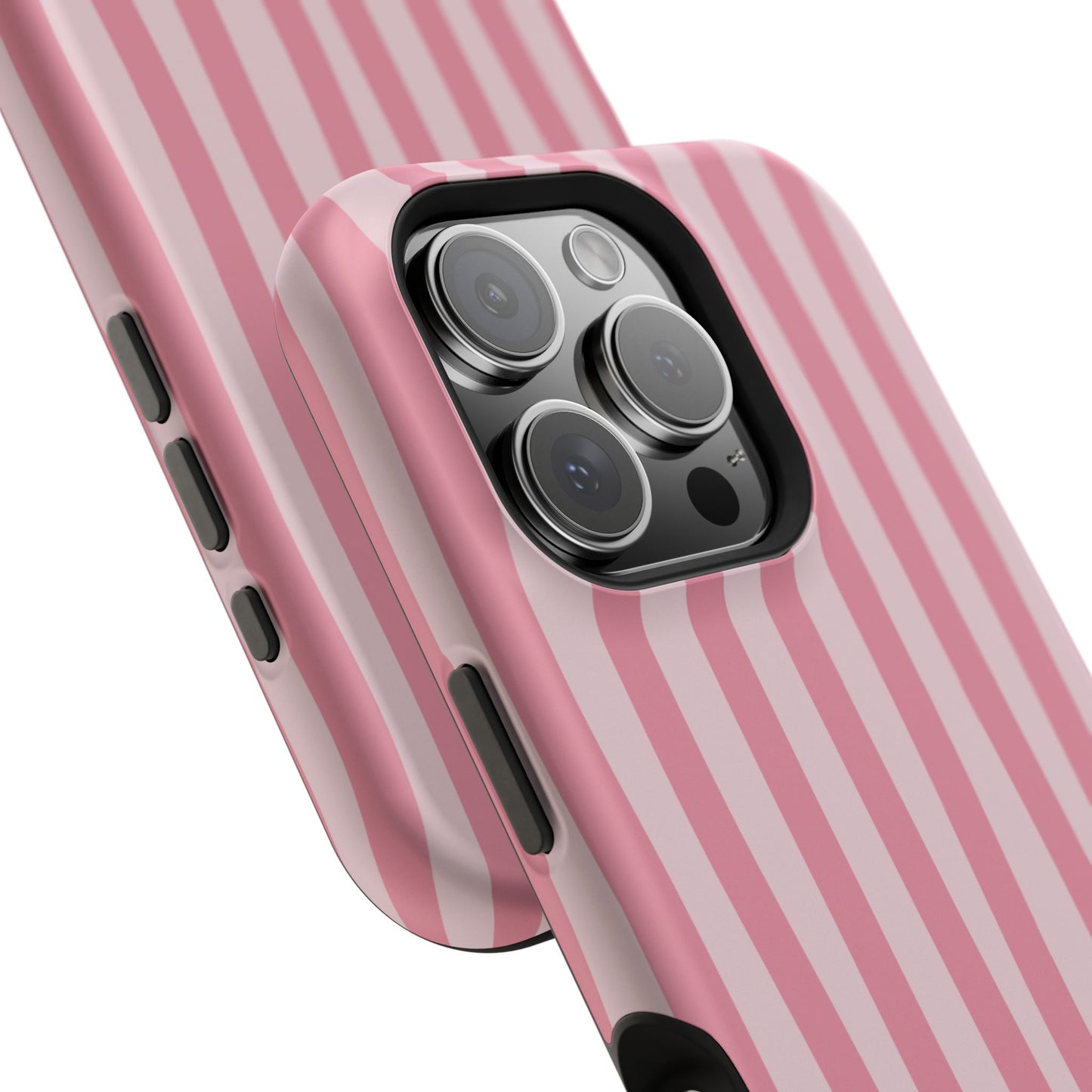 Pink Striped Phone Case