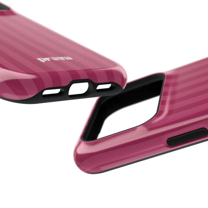 Magenta Stripes Phone Case