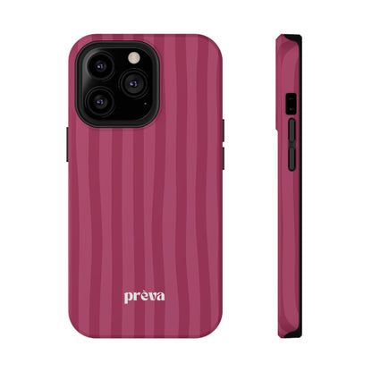 Magenta Stripes Phone Case