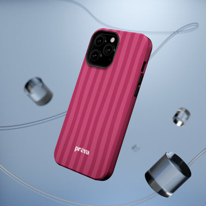 Magenta Stripes Phone Case