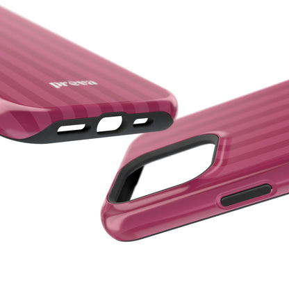 Magenta Stripes Phone Case