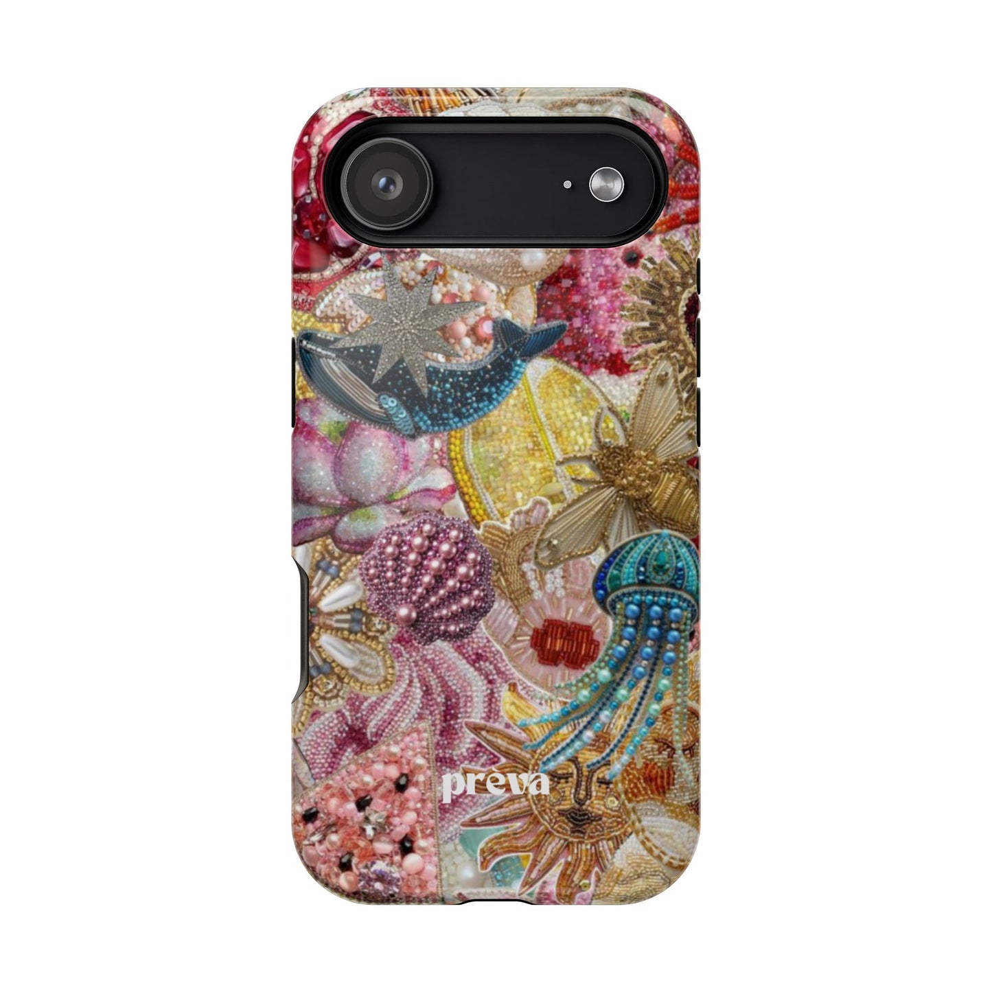 Floral Sea Collage Phone Case