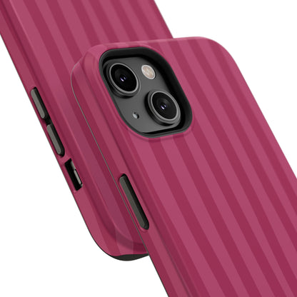 Magenta Stripes Phone Case