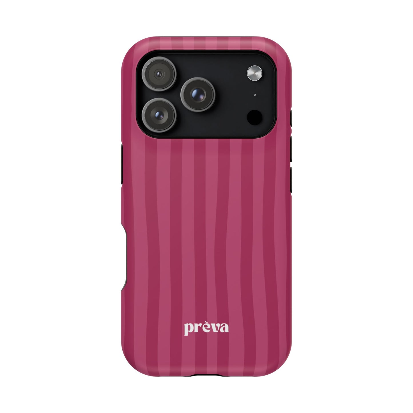 Magenta Stripes Phone Case