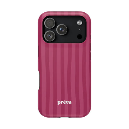 Magenta Stripes Phone Case