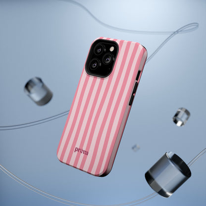 Pink Striped Phone Case
