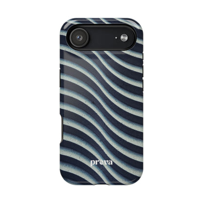 Navy Waves Phone Case