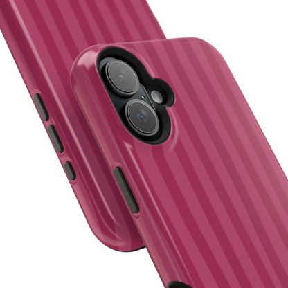 Magenta Stripes Phone Case