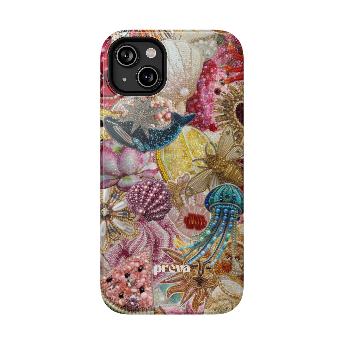Floral Sea Collage Phone Case