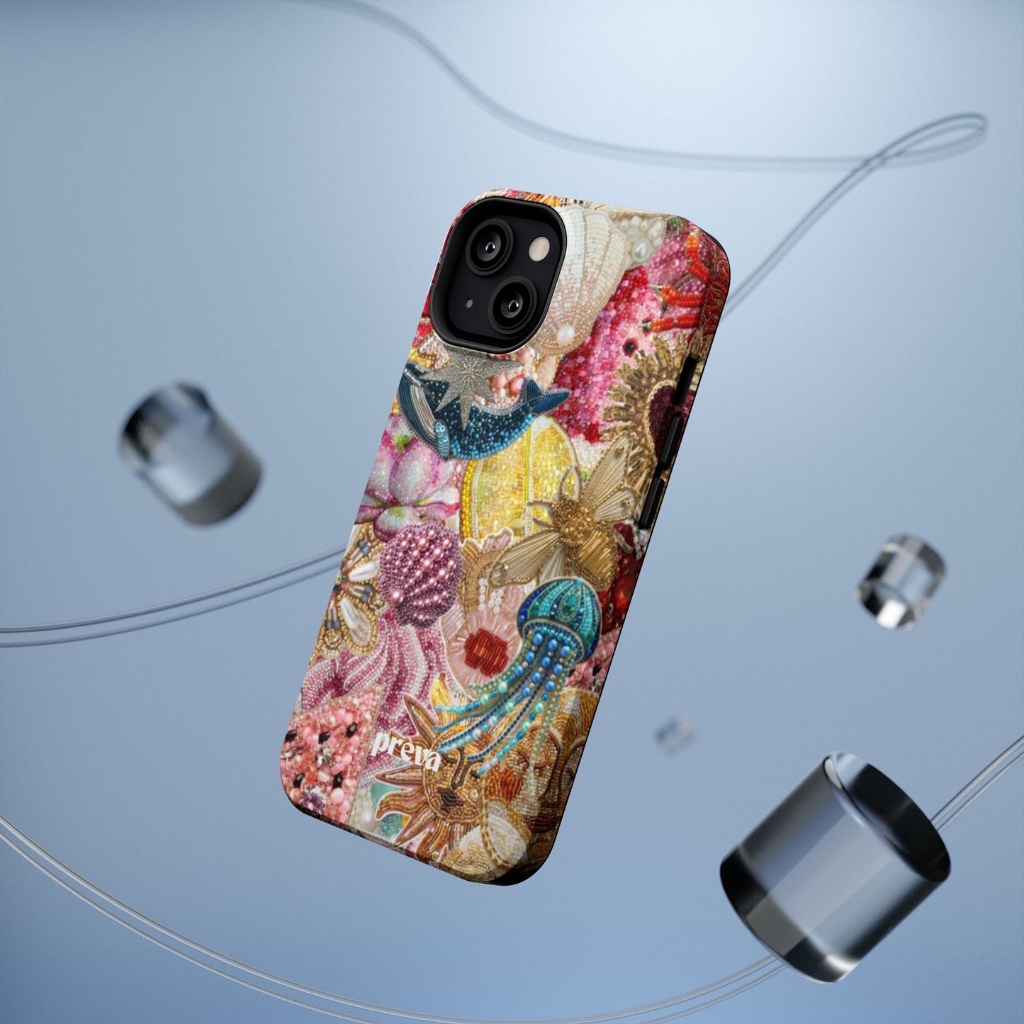Floral Sea Collage Phone Case