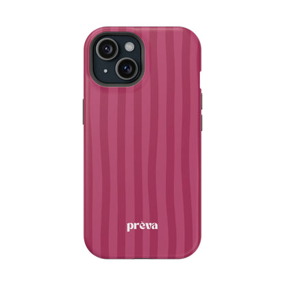 Magenta Stripes Phone Case
