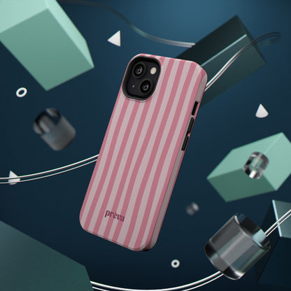 Pink Striped Phone Case