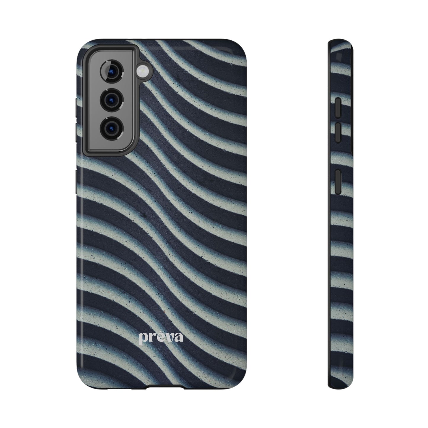 Navy Waves Phone Case