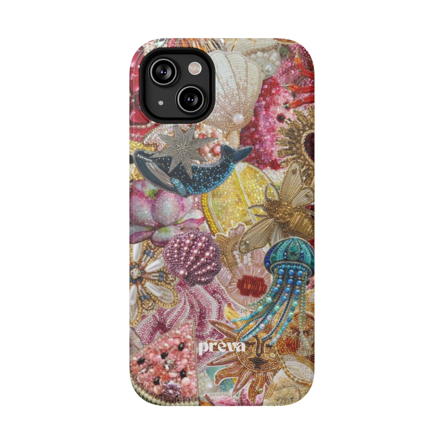 Floral Sea Collage Phone Case