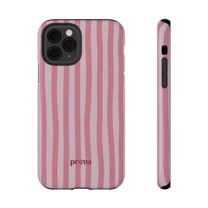 Pink Striped Phone Case
