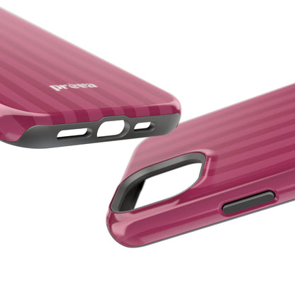 Magenta Stripes Phone Case