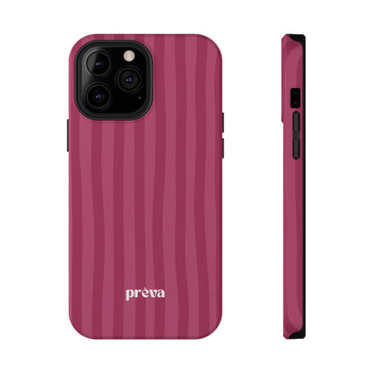Magenta Stripes Phone Case