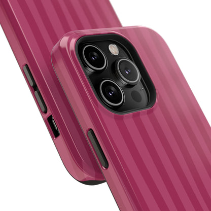 Magenta Stripes Phone Case