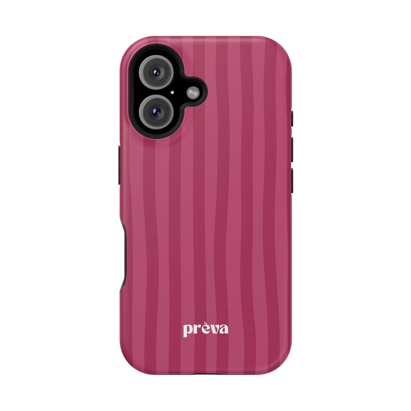 Magenta Stripes Phone Case