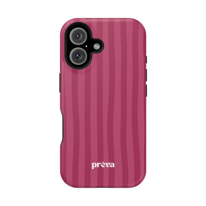 Magenta Stripes Phone Case