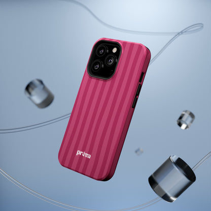 Magenta Stripes Phone Case