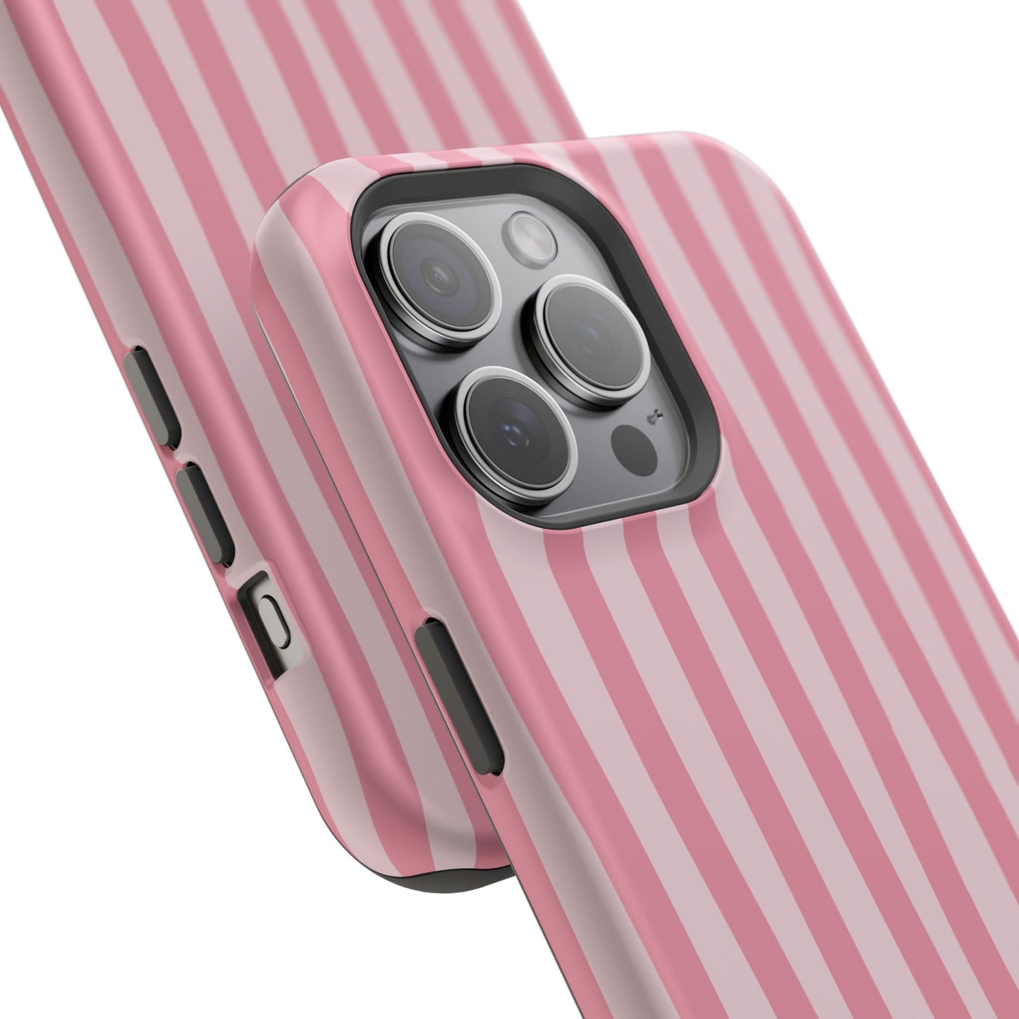 Pink Striped Phone Case